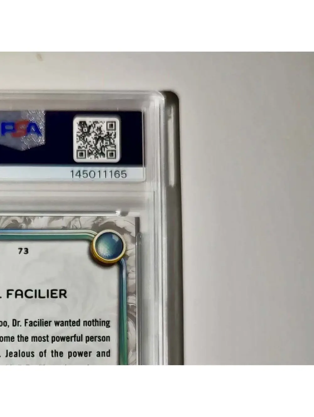 Dr. Facilier 2025 Topps Disney #73 Winter The Princess and the Frog PSA 10